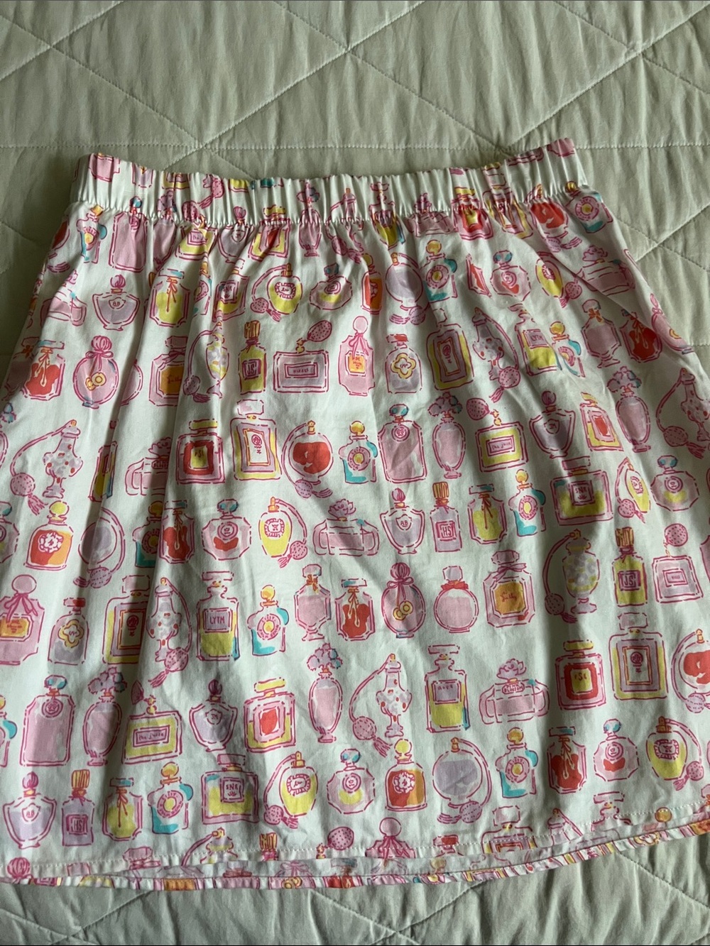 Lilly Pulitzer Briar Skirt Resort White Spritz! Medium 100% cotton - Picture 7 of 16